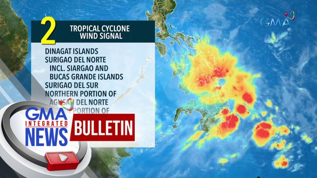 Bagyong Kabayan, napanatili ang lakas habang tinatawid ang bahagi ng Davao Oriental | GMA Integrated News Bulletin