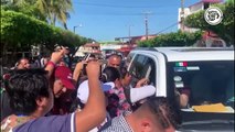 “Queremos agua limpia”, claman en Jaltipan a Rocio Nahle durante su visita