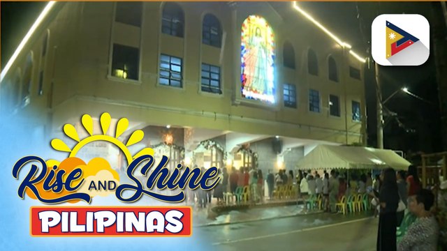 Nasa 800, dumalo sa ikatlong araw ng Simbang Gabi sa Parish of the Lord of Divine Mercy sa QC