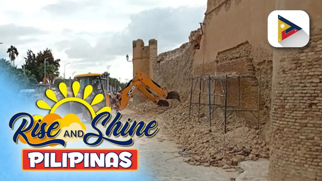 Tatlo patay sa pagguho ng bahagi ng makasaysayang pader sa Tunisia