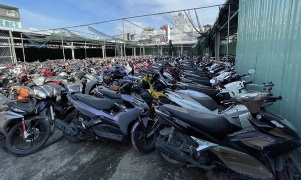 Thu giữ gần 200 xe máy nghi trộm, cướp ở tiệm cầm đồ