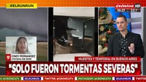 Temporal en Buenos Aires: ¿Fue un tornado?