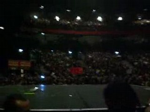 Salle concert TH 3 mars Forest National avant le concert