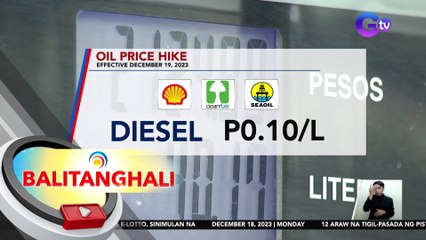 Diesel, may dagdag-singil ngayong linggo; Kerosene, may tapyas | BT