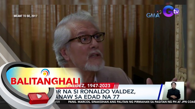 Aktor na si Ronaldo Valdez, pumanaw sa edad na 77 | BT