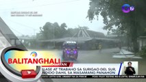 Signal number 2, nakataas sa Surigao Del Sur dahil sa Bagyong Kabayan | BT