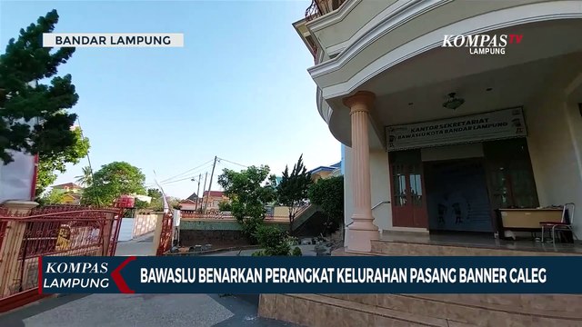 Bawaslu Benarkan Perangkat Kelurahan Bantu Pasang Banner Caleg