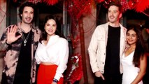 Sunny Leone और Sreejita De ने अपने अपने Husbands के साथ Christmas-Dinner पर हुई स्पॉटेड