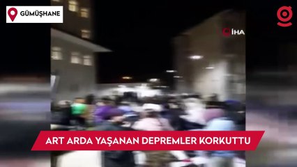 Gümüşhane’de art arda depremler! 17 deprem kayıtlara geçti