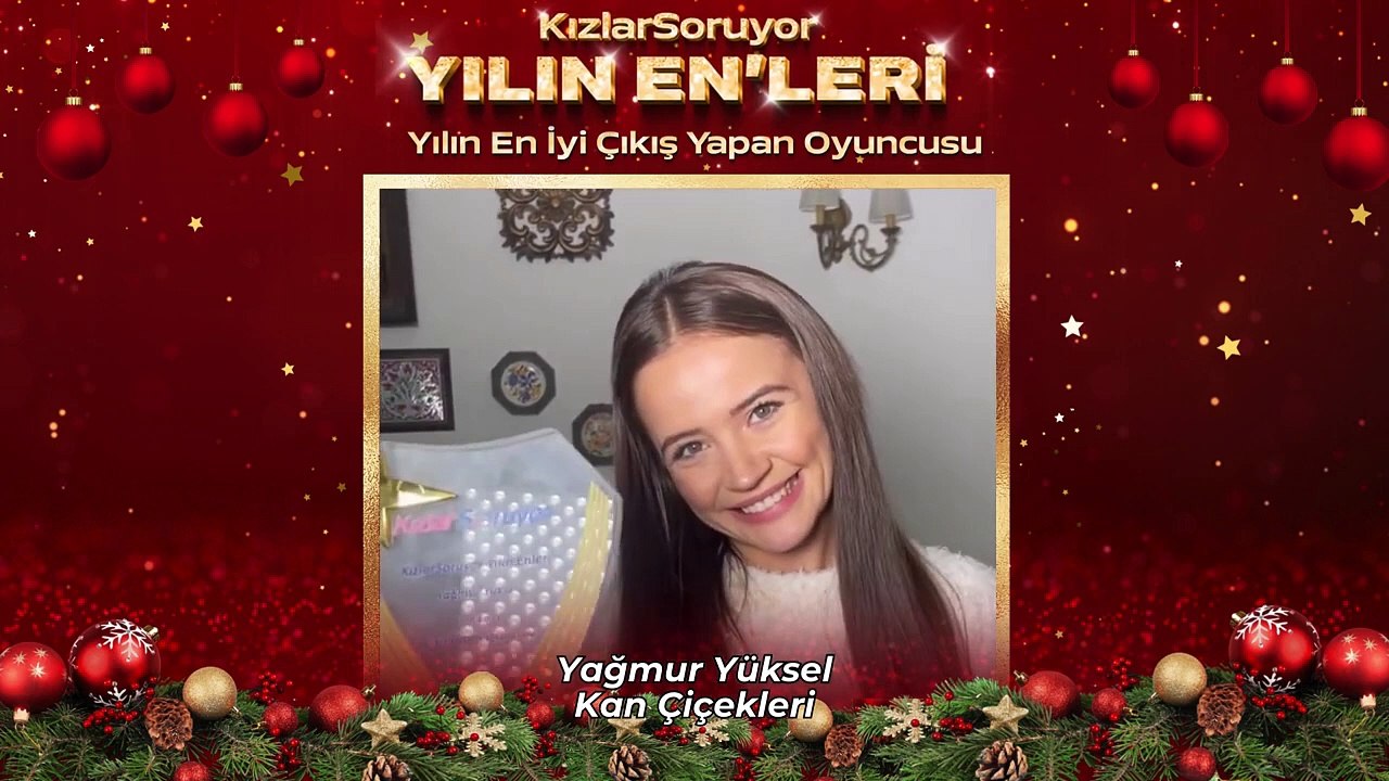 #KızlarSoruyor Yılın En'leri 2023✨ Yılın En İyi Çıkış Yapan Oyuncusu Yağmur Yüksel