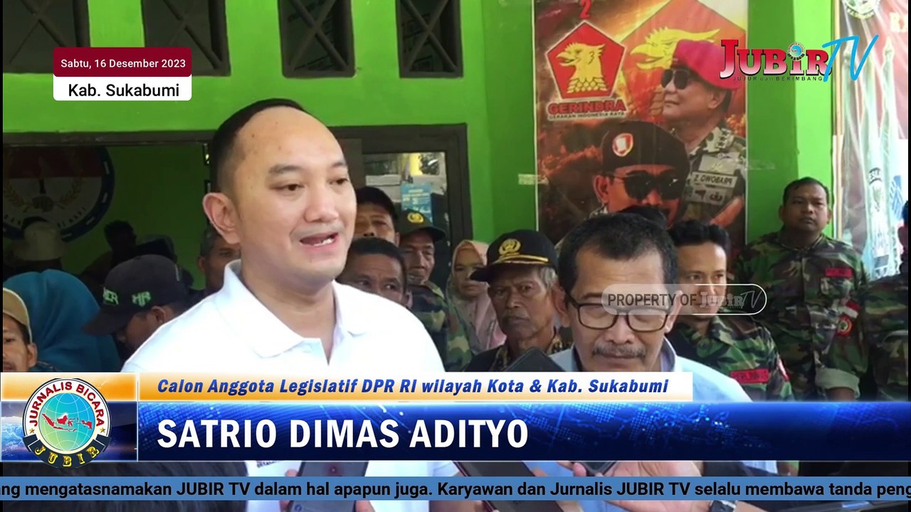 Miris akan Kesejahteraan Linmas di Sukabumi, Satrio Dimas Adityo akan perkuat Perlinmas