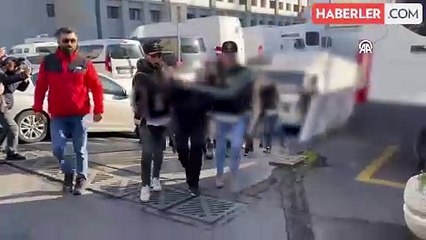 İki iş yerinin kurşunlanması soruşturmasında aralarında Ece Ronay'ın da olduğu 6 şüpheli adliyeye sevk edildi