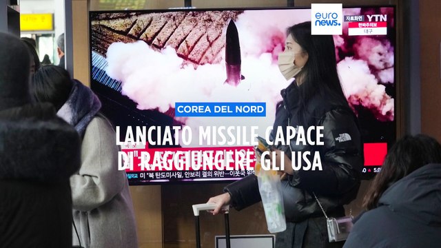La Corea del Nord lancia un missile balistico capace di raggiungere tutto il territorio degli USA