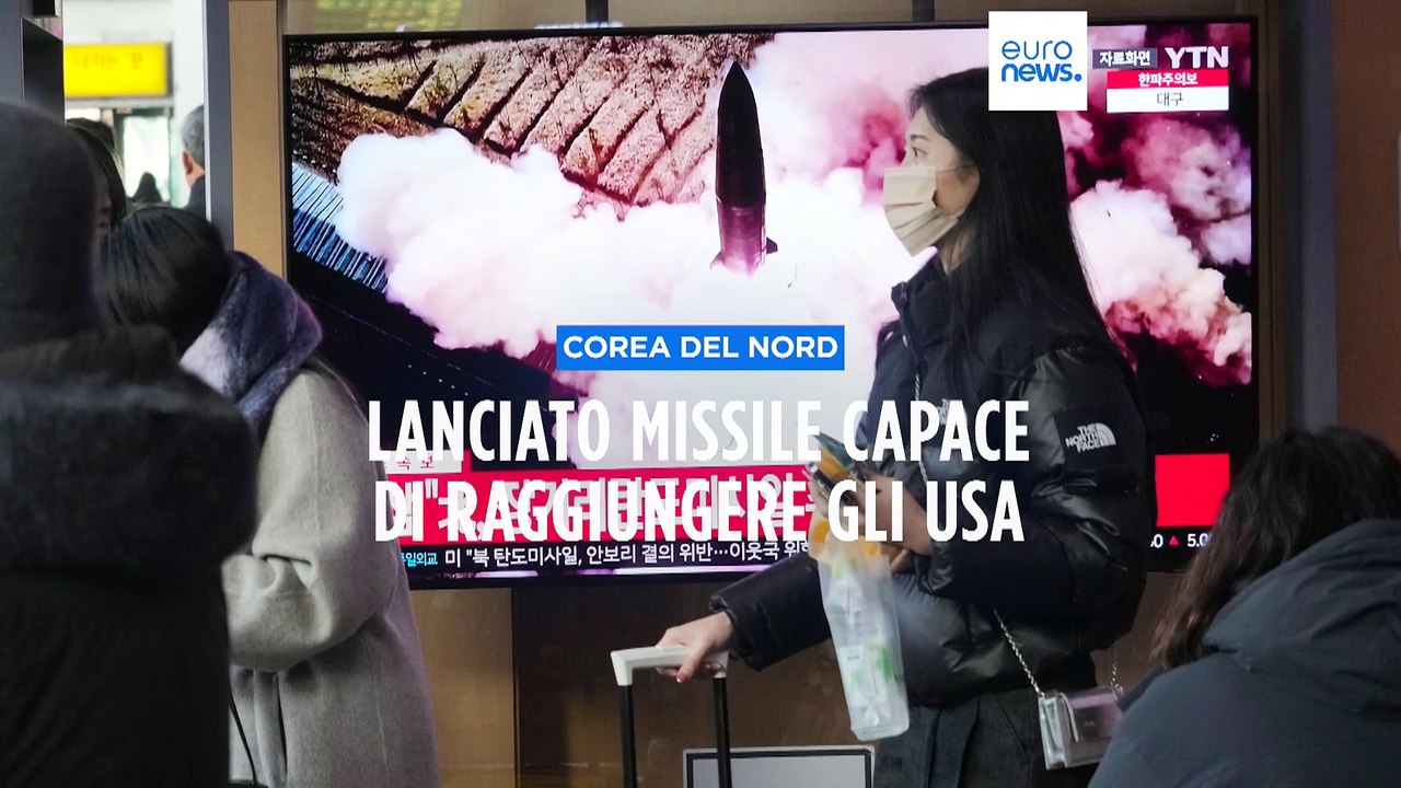 La Corea del Nord lancia un missile balistico capace di "raggiungere tutto il territorio degli USA"