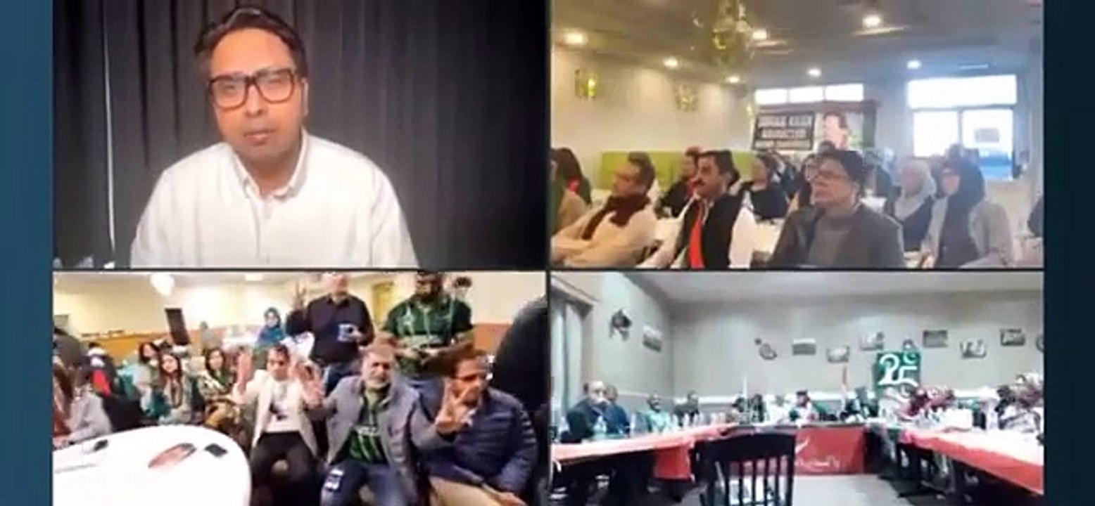 آنلائن ورچائل پاور شو میں شہباز گل کا بیان | PTI Online Virtual Power Show... Shehbaz Gill gets fired up in live jalsa. Imran Khan will be the prime minister, big announcement.