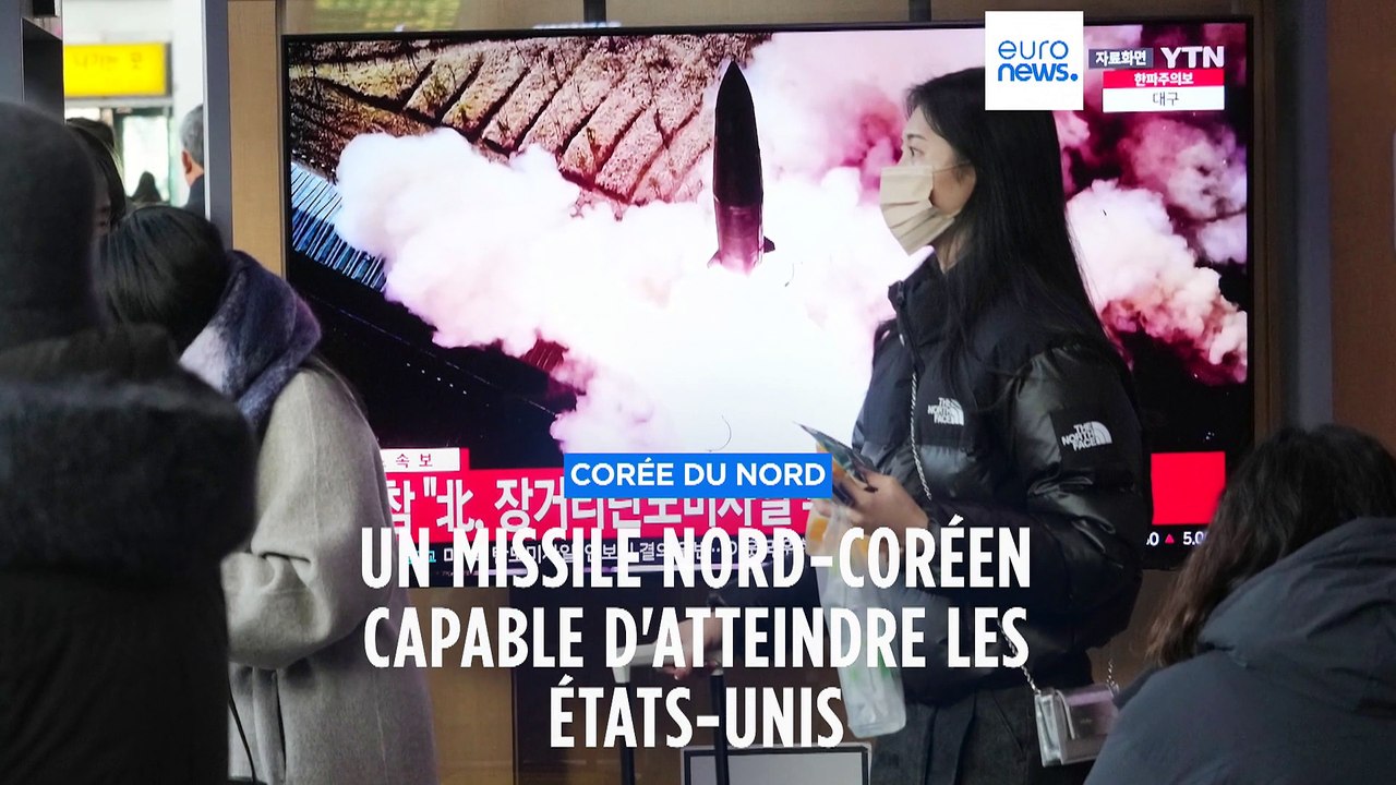 La Corée du Nord a tiré un missile capable d'atteindre les Etats-Unis