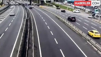 Somali Cumhurbaşkanı'nın oğlunun kuryeyi öldürdüğü kazadan yeni görüntü ortaya çıktı