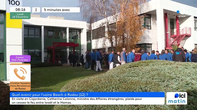 le maire de Rodez, Christian Teyssèdre, invité de France Bleu Occitanie
