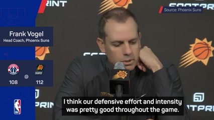 Vogel pleased with improved defense in comeback win