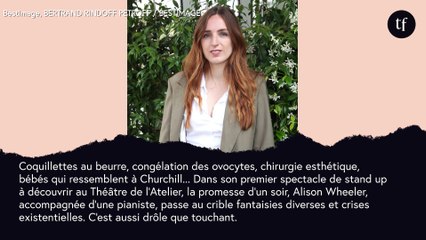 Alison Wheeler monte (enfin !) sur scène, et c'est aussi drôle que touchant