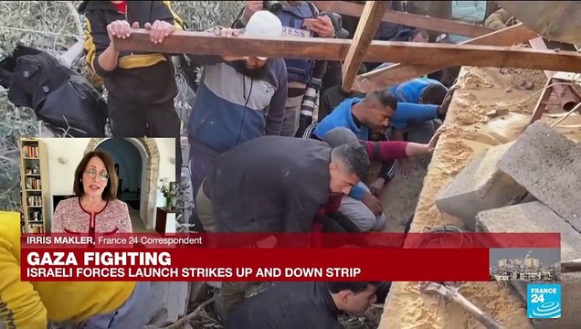 Israeli forces launch strikes across Gaza Strip