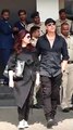 Akshay Kumar & Twinkle Khanna Twinning In Black At Private Airport