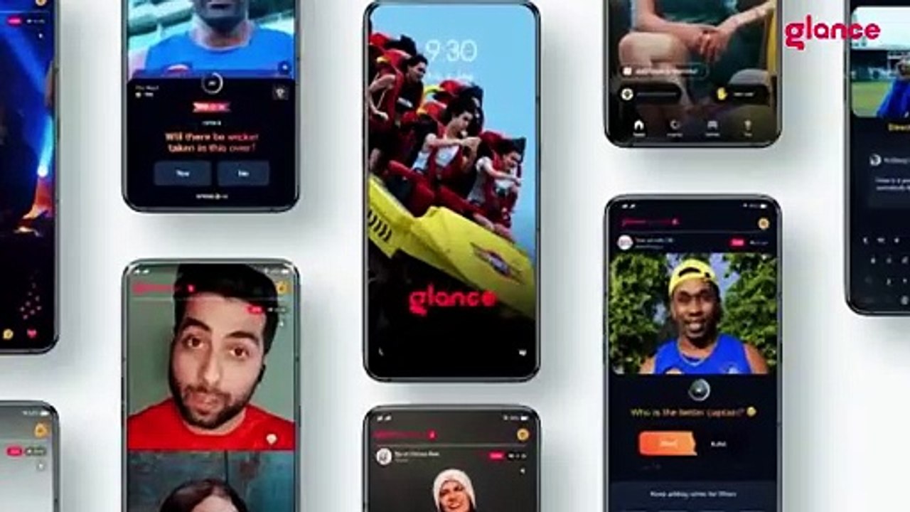 Glance Smart Lock screen _ Android lock screen themes on Glance _ How to use Glance (720p)