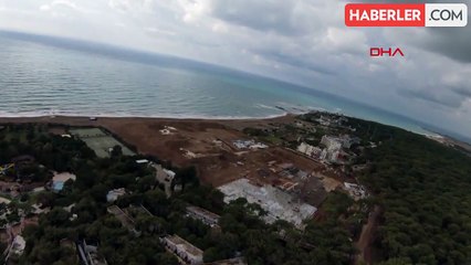 Manavgat'ta 5 Yıldızlı Otel İnşaatı İçin Doğal Alanlar Yok Edildi