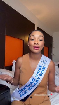 Jalylane Maës (Miss Guadeloupe) s'explique à son tour après la polémique selon laquelle elle aurait été poussée par Miss Tahiti, Ravahere Silloux, lors de sa chute à Miss France 2024.
