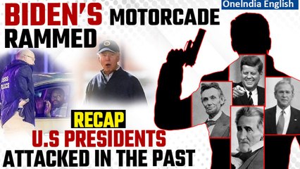 Biden’s motorcade rammed in Delaware: Previous attempts on Presidents of the U.S | Oneindia News