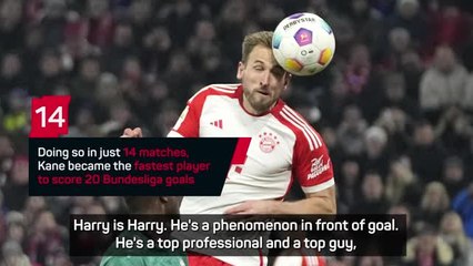 'Phenomenon' Kane celebrates lightning-quick milestone