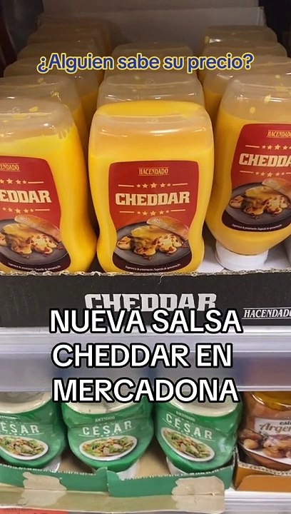 La nueva salsa de queso de Mercadona