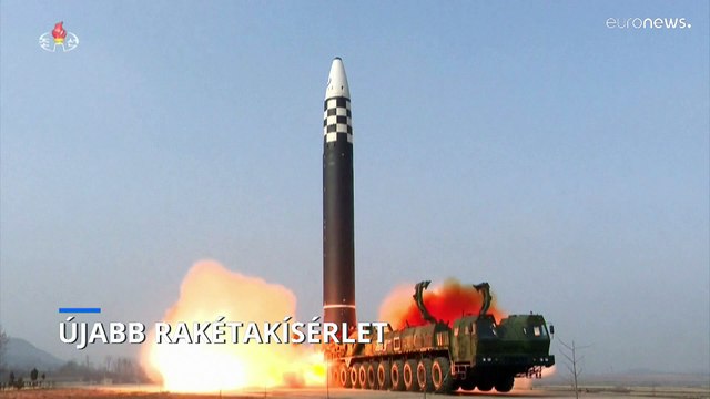 Újabb ballisztikus rakétát lőtt ki Észak-Korea