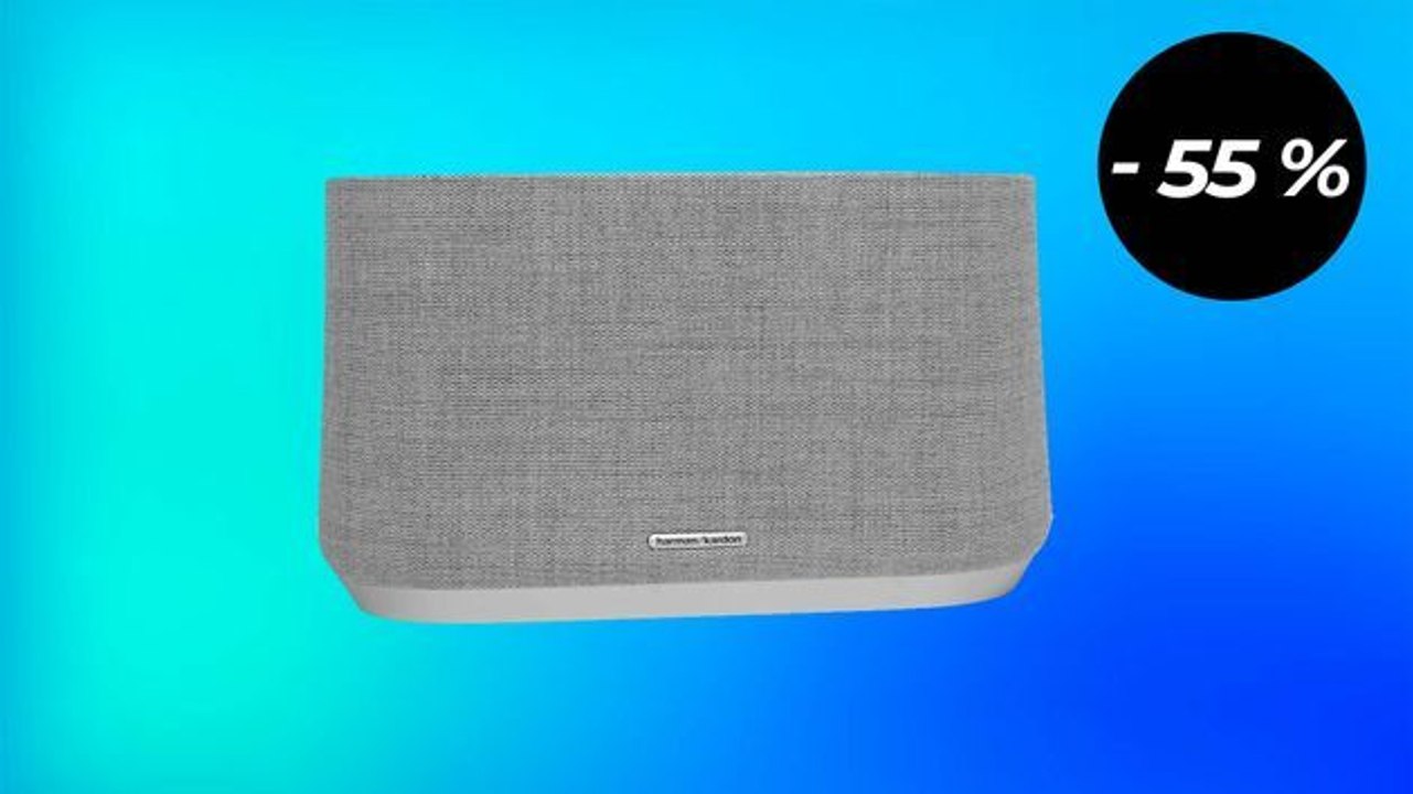 Cette enceinte sans-fil Harman Kardon Citation 300 à -55 % ne passera pas inaperçue chez ce marchand.