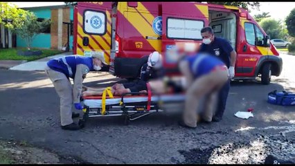 Após grave acidente, morador questiona a falta de lombadas no Bairro Cataratas