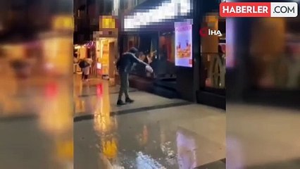 Sultanahmet ve Taksim'de "kanlı", "maket bebekli" İsrail protestosu