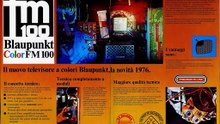 Blaupunkt  catalogo revue  dei ricevitori TV  anno 1976