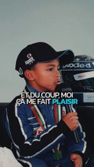 « Quand je suis dans le kart, je pense au soutien que je reçois.» 