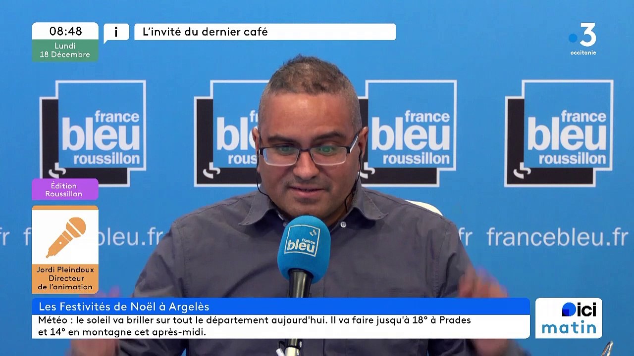 Jordi Pleindoux  fêtes de fin d’années  Argelès sur Mer