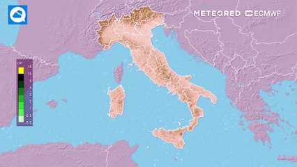 Neve sui versanti alpini esteri