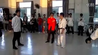 FINALLY ACTUALLY GOOD Wing Chun Ding Hao vs Karate Real Fight!
