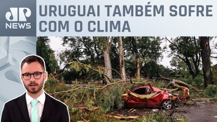 Tempestade deixa mortos na Argentina; Fabrizio Neitzke comenta