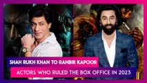 Year Ender 2023: Shah Rukh Khan To Ranbir Kapoor, Actors Who Gave The Biggest Commercial Hits This Year!