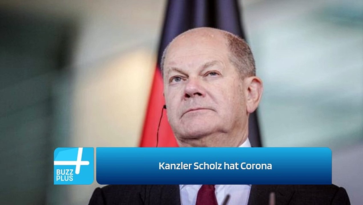 Kanzler Scholz hat Corona