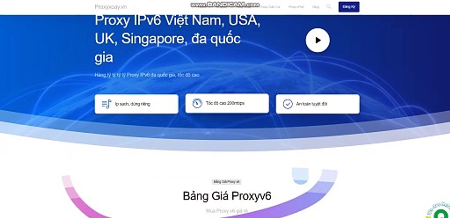 Proxyv6.vn - Proxy IPv6 Việt Nam, USA, UK, Singapore, đa quốc gia