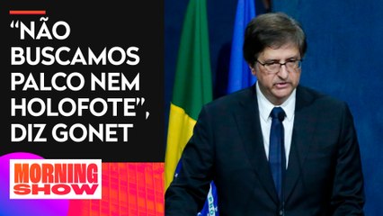 Paulo Gonet discursa ao tomar posse como PGR
