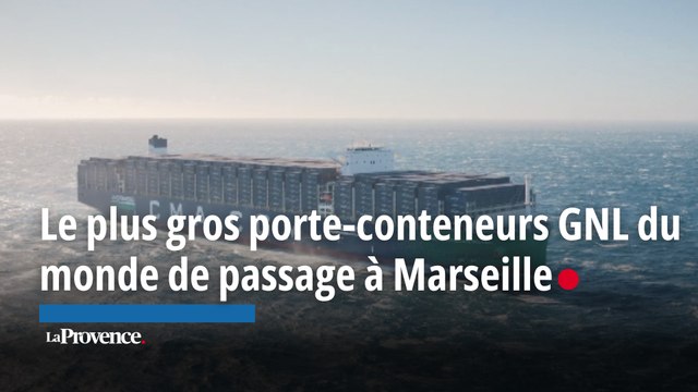 Marseille : en visite à bord de Palais Royal, le plus grand porte-conteneurs GNL