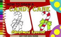 How to Draw a Christmas Candy Cane | Easy Drawing for kids | क्रिसमस कैंडी केन | قصب حلوى عيد الميلاد | Рождественская конфета | Permen Tongkat Natal | ক্রিসমাস ক্যান্ডি বেত | Noel Şeker Kamışı | Candy Cane ng Pasko | Canne à sucre de Noël | Weihnachtszuc