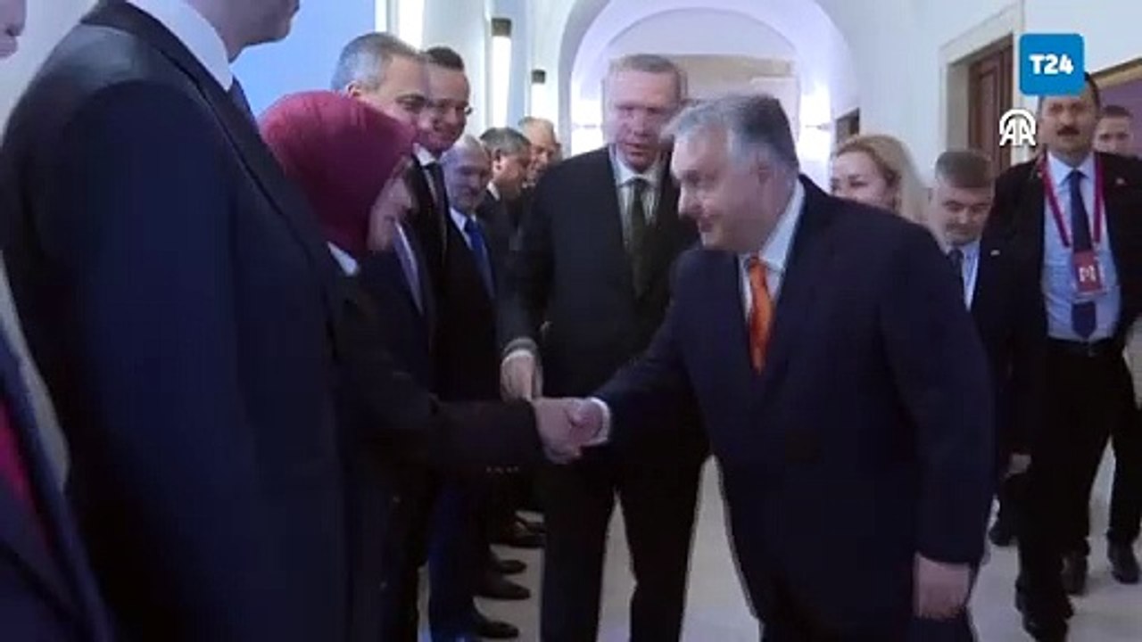 Cumhurbaşkanı Erdoğan, Macaristan Başbakanı Orban ile görüştü