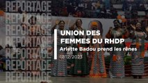 Union des Femmes du RHDP : Arlette Badou prend les rênes